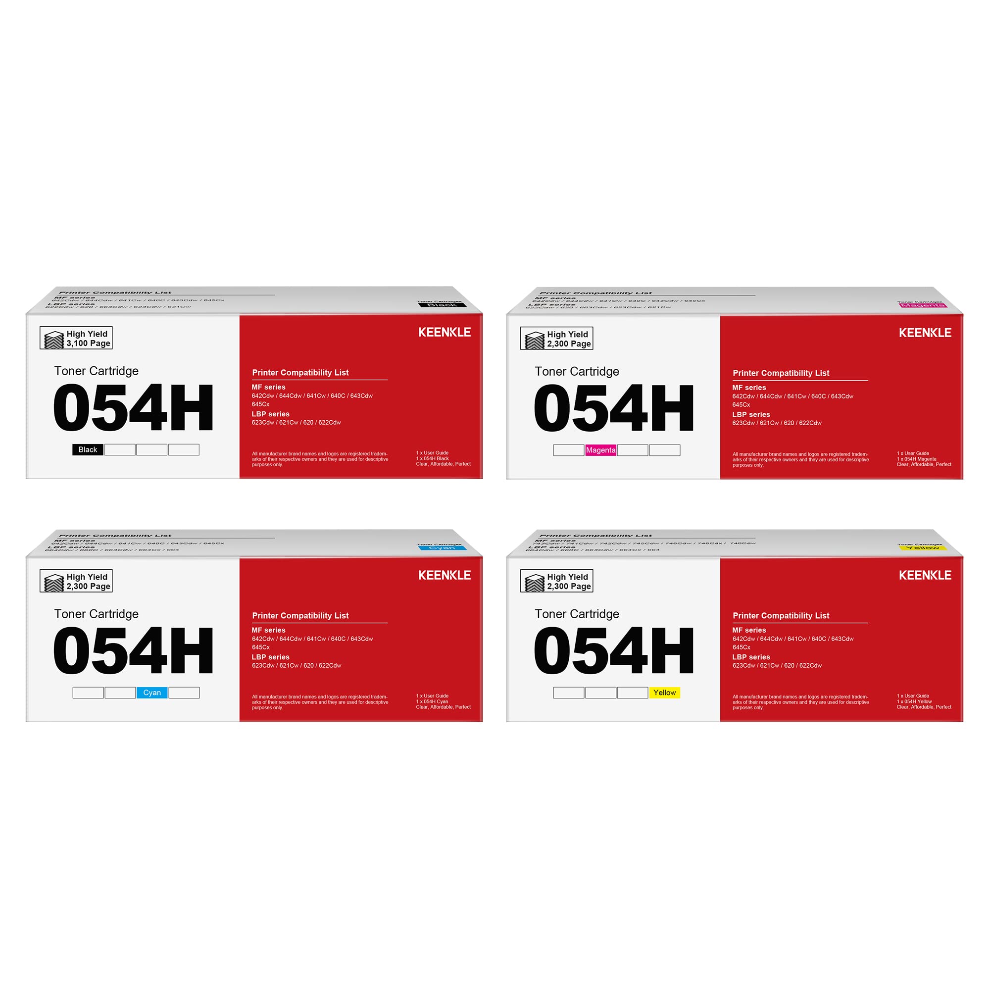 Amazon.co.jp: 054 054H トナー 交換用 Canon 054 054H CRG 054 トナー